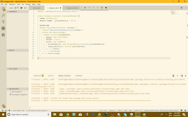 Github Heshanka Unitconverter Flutterapp Udacity Flutter - Premium Dark Texture Gallery - 4K