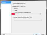 Visual Studio 2008 Report Designer Row Visibility Stack Overflow