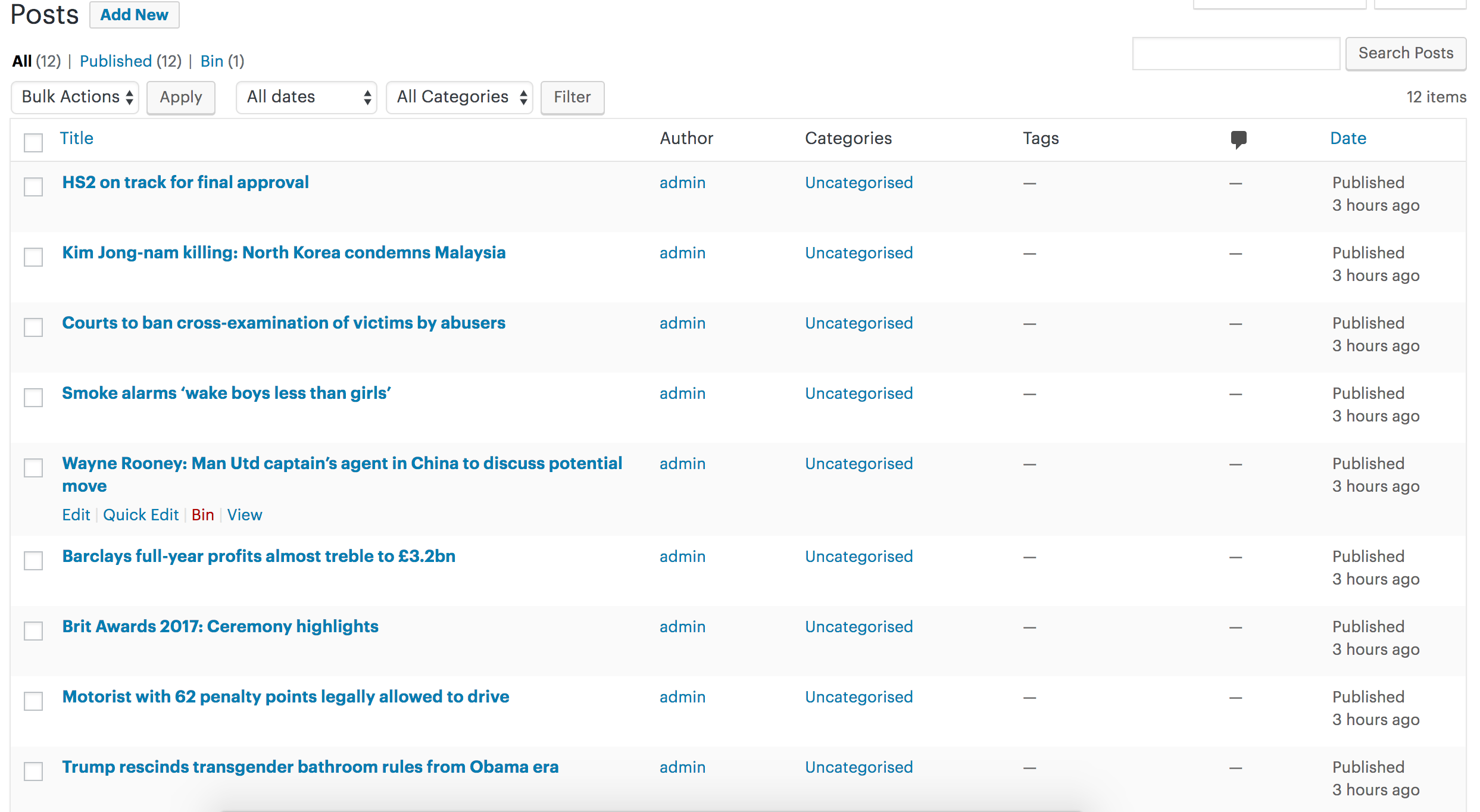 You could create a new page template with this loop in it: php - Wordpress Pagination Only showing 2 pagess - Stack Overflow