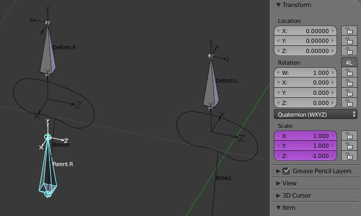 Rigging Fixing Mirrored Bones Rotation Blender Stack Exchange - Professional Gradient Pattern - HD