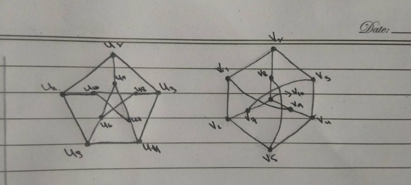 Combinatorics Isomorphic Graph Mathematics Stack Exchange - Desktop Space Wallpapers for Desktop