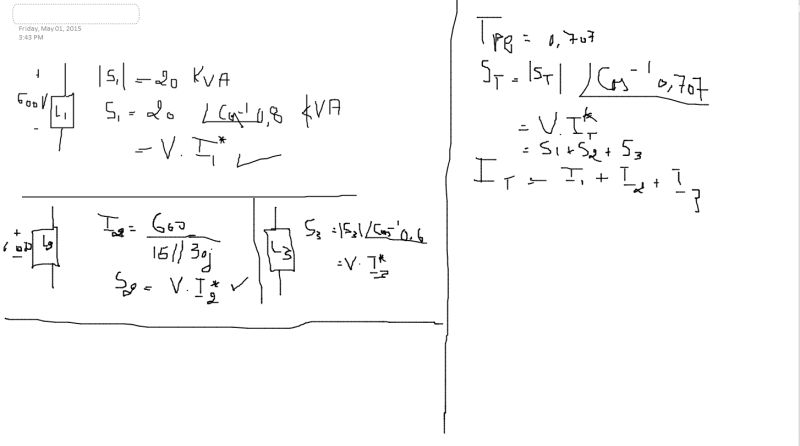 Circuit Analysis Complex Power Calculation Across Parallel Loads Electrical Engineering - Premium Space Illustration Gallery - Ultra HD