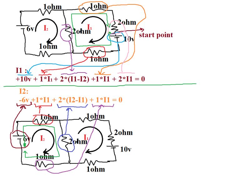 Kirchhoffs Laws Mesh Analysis Problem Electrical Engineering Stack - Dark Patterns - Incredible 8K Collection