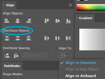 Adobe Illustrator Distributing Objects Between Guides Not Working - City Backgrounds - Incredible Mobile Collection