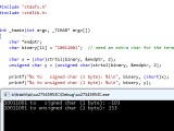 Binary Signed And Unsigned Integers Stack Overflow