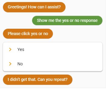 Chatbot Dialogflow Messenger Custom Payload Quick Respose Issue Clicked Input Not Understood - Premium Minimal Art Gallery - Retina
