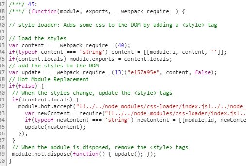 Webpack Why There Are Some Hot Module Replacement Code In Product - Ultra HD Light Image - HD