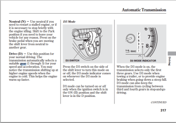 mean does honda illuminate randomly did why maintenance overdrive indicate happens usually transmission direct drive would