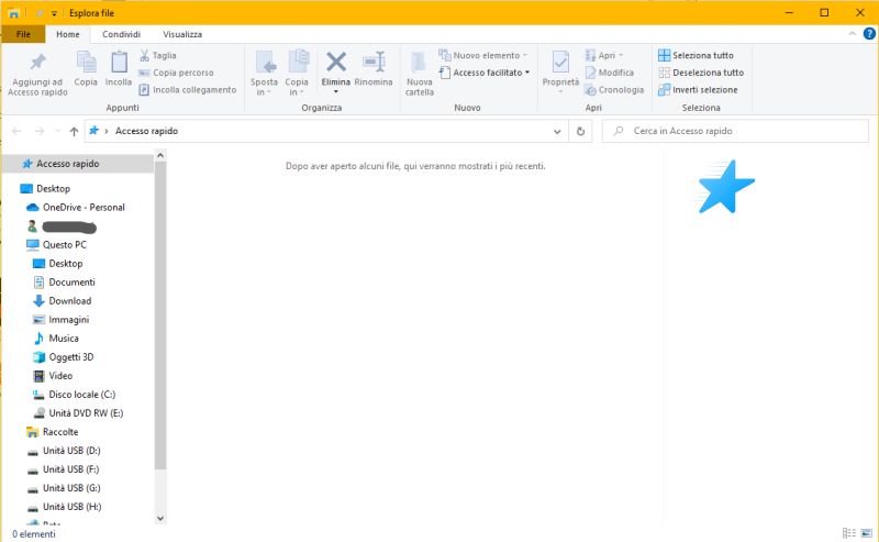Quick Access In File Explorer Customguide - High Quality Space Art - 4K