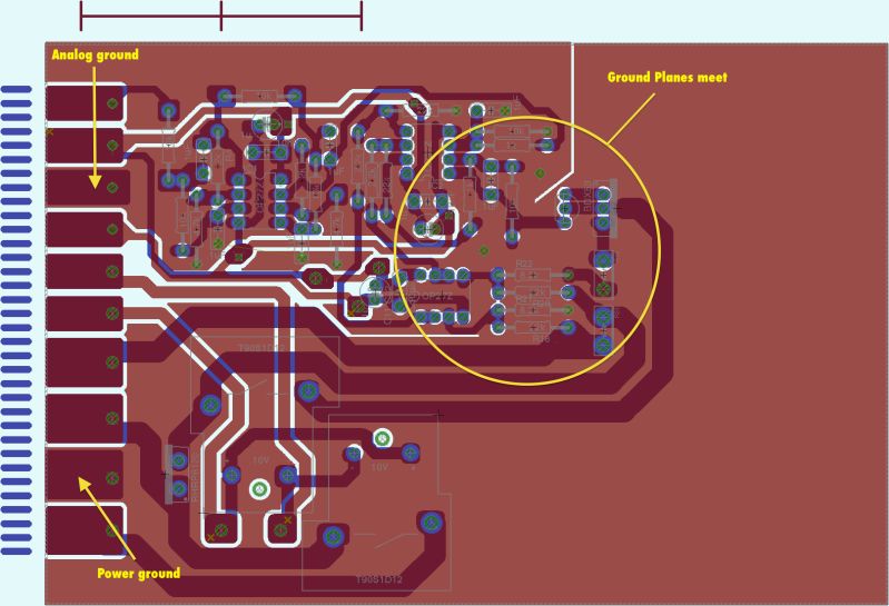 Pcb Split Ground Plane For Electrical Isolation Between Sections That - Best Space Images in Retina