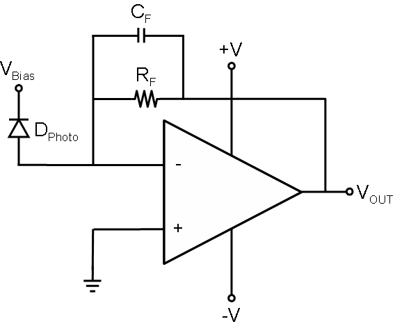 Photodiode Amplifier Circuit Electrical Engineering Stack
