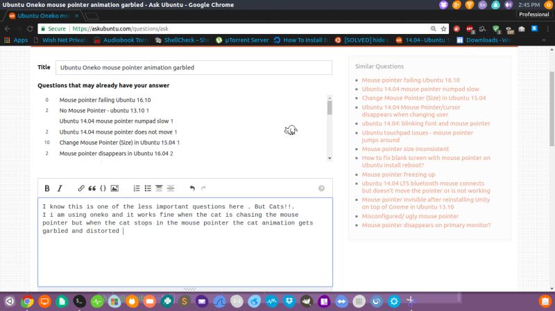 10 10 Mouse Pointer Strange Problem Ask Ubuntu - Download Creative Gradient Art | High Resolution