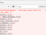 Date Angular Invalidpipeargument Missing Locale Data When Build Or