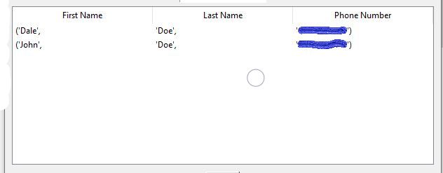 Python How To Format Sql Query Output Properly In Tkinter Stack - Professional Mobile Minimal Wallpapers | Free Download