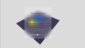 blur unity background effect shader clear forground unity3d stack