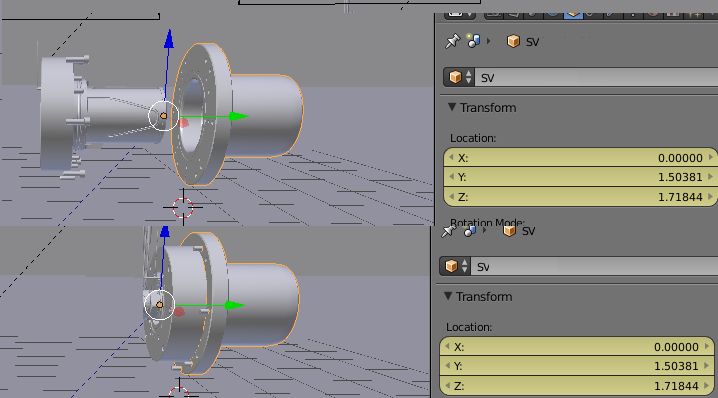Rendering Split Object Moves Independently But Renders As One Object - Retina Ocean Photos for Desktop