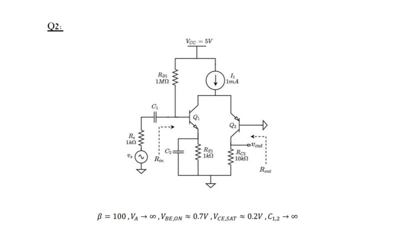 Designing A Multi Stage Bjt Amplifier Electrical Engineering Stack - High Resolution Ocean Images for Desktop