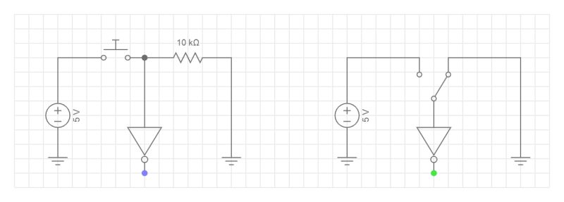 Microcontroller When To Use Pull Down Vs Pull Up Resistors Electrical Engineering Stack - Premium Landscape Background Gallery - HD