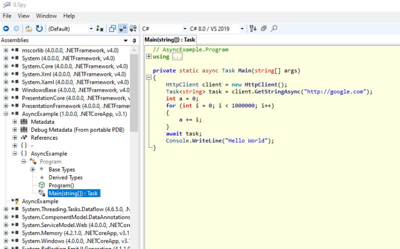 C 4 0 Why Ilspy Doesn T Show Me Asyncstatemachine Attribute Stack - Best Light Arts in HD