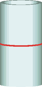 hollow cylinder tikz cylinders 3d shape stacked solid thickness already option found