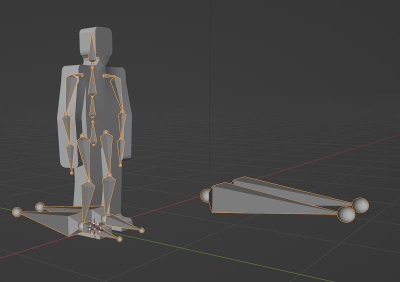 Animation Keyframe Non Ik Bones Blender Stack Exchange - Artistic Gradient Image - High Resolution