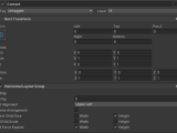 C Unity Ui Scaling With Screen Horizontal Layout Group Within A