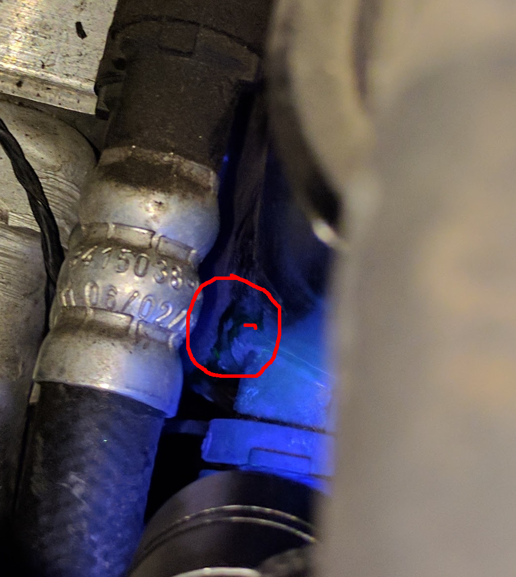 Determining root cause for cracked bmw coolant reservoir?