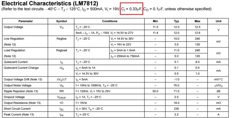 Capacitor Lm7812 Circuit Help Electrical Engineering Stack Exchange - Landscape Designs - Beautiful HD Collection