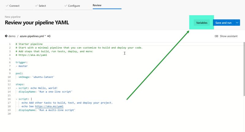 Azure Passing Variable Into Yaml File Stack Overflow - Space Texture Collection - 4K Quality