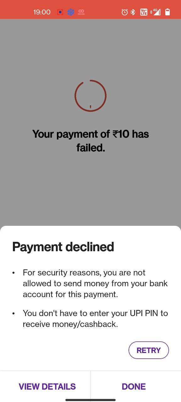 Android Upi Deep Link Unable To Complete The Transaction Stack Overflow - Gradient Art Collection - Mobile Quality