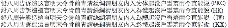Character Differences Just A Font Variation Chinese Language Stack - Ultra HD Full HD City Patterns | Free Download