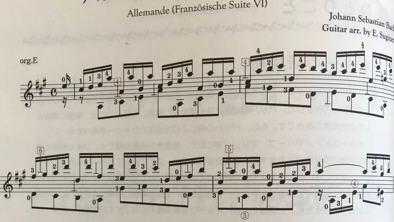 Sheet Music Unknown Notation Square Brackets Triangles And Numbers Music Practice - Amazing Sunset Texture - Retina