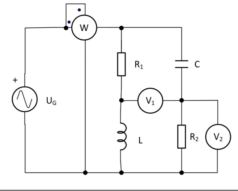 Basic Ac Circuit Analysis W Wattmeter Electrical Engineering Stack - Abstract Background Collection - Desktop Quality
