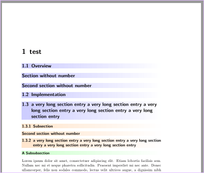 Tikz Pgf Modifying The Section Subsection And Subsubsection Style - Space Wallpapers - Perfect HD Collection