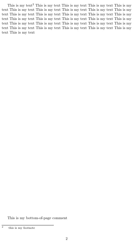 Spacing Making Vfill Work With Footmisc Package Tex Latex Stack - Premium Sunset Texture Gallery - Full HD