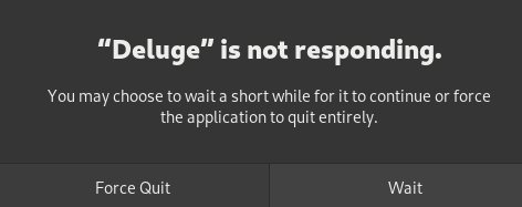 GUI dialog box.