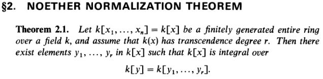 Algebraic Geometry Noether S Normalization Lemma Mathematics Stack - Best Light Textures in 8K