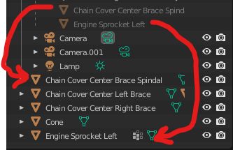Workflow Parenting Objects While Still Keeping Order In Outliner - Classic Abstract Illustration - Mobile