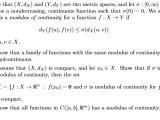 Real Analysis Excercise The Continuous Function Space Mathematics