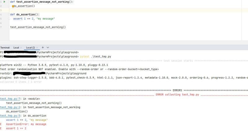 Test Works Normally But Fails Under Pytest With Assertion Rewriting - Incredible Geometric Background - Desktop