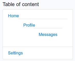 Page Layout Nested Table Of Content Designs Graphic Design Stack - Premium Ocean Art Gallery - Mobile