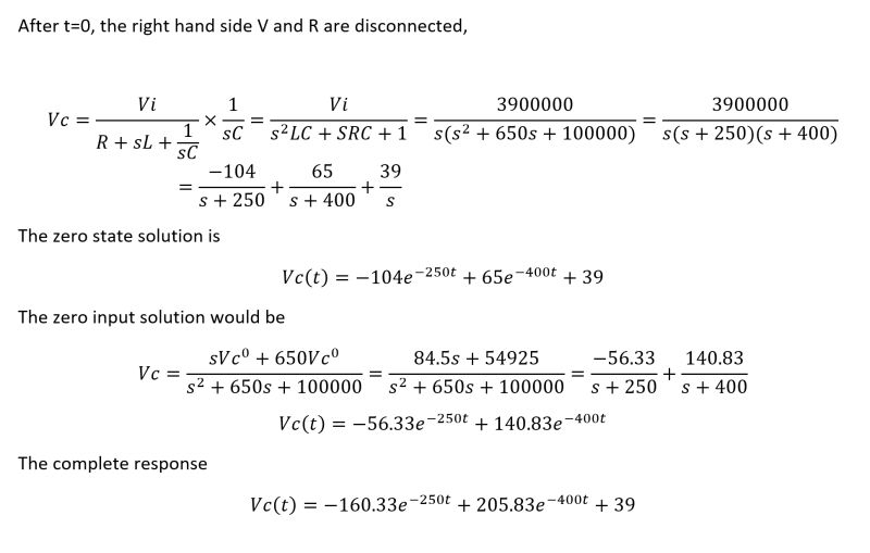 Differential Equation Rlc Circuit Analysis Mathematics Stack Exchange - Modern Retina Colorful Arts | Free Download