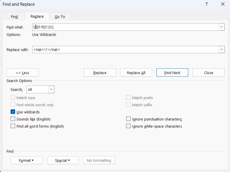 Find And Replace To Make Certain Brackets Bold R Microsoftword - Sunset Arts - Artistic Mobile Collection