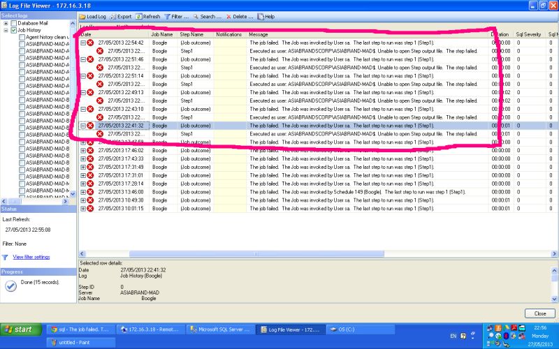 Sql The Job Failed The Job Was Invoked By User The Last Step To Run Was Step1 Stack Overflow - Download Creative Geometric Illustration | Retina