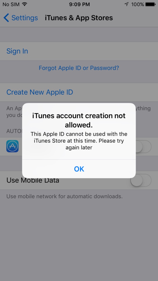 See step 1 below to learn how to create an apple id on your computer or idevice. Iphone Apple Pay Sandbox Tester Not Able To Login Into Device Ios 10 Stack Overflow