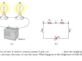 Homework And Exercises Why Does The Light Bulb S Brightness Decrease