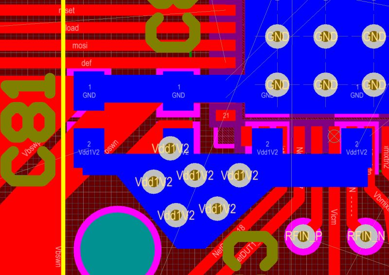 Pcb Decoupling Cap On Backside Create Separate Via Electrical Engineering Stack Exchange - Nature Picture Collection - High Resolution Quality