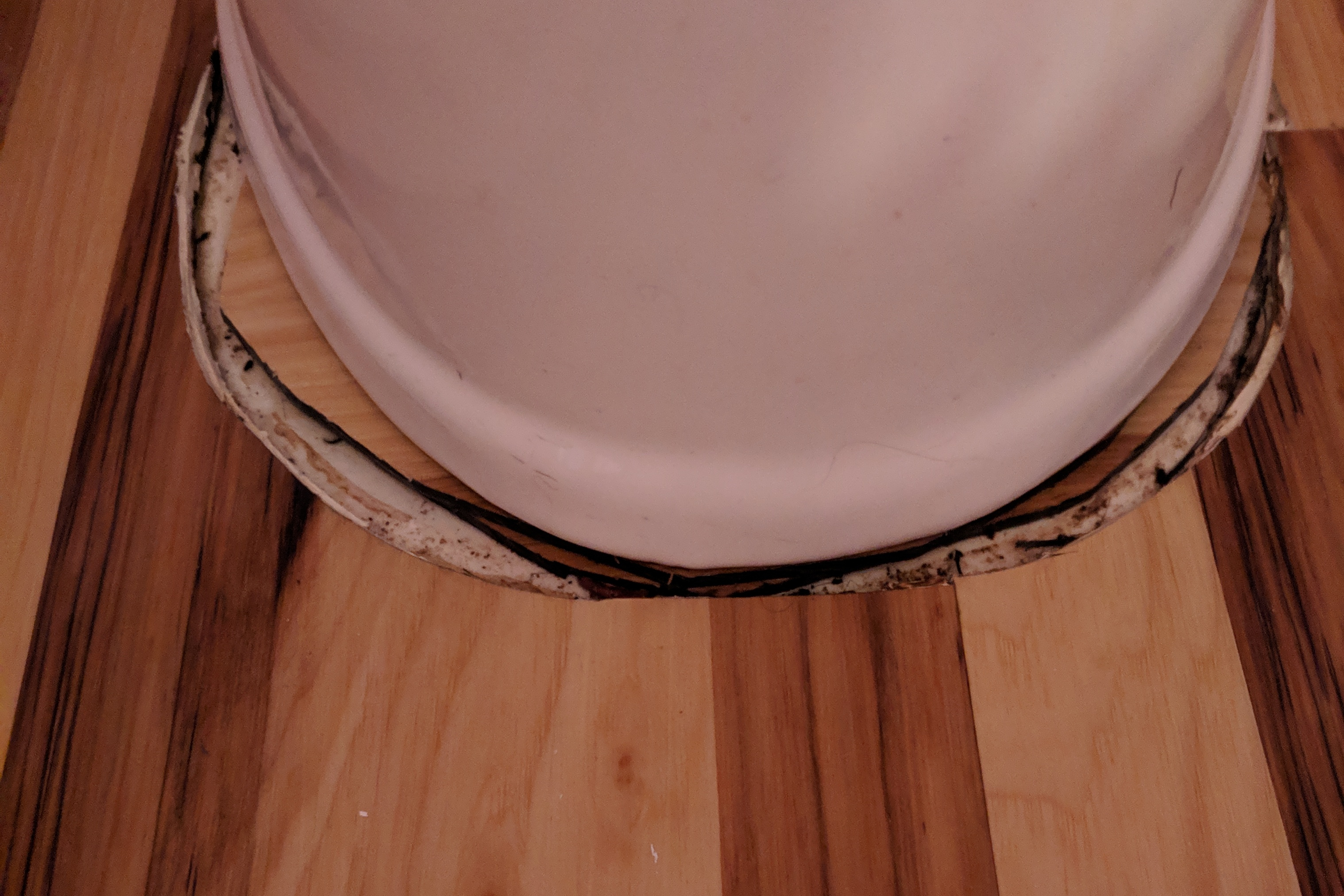 How To Install Laminate Around A Toilet And Other Round Shapes 