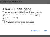 Adb How To Enable Android Usb Debugging Option Without The Allow Usb