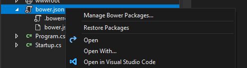 Visual Studio 2017 15 5 2 Bower Missing Under Dependencies Stack Overflow - Desktop Sunset Arts for Desktop